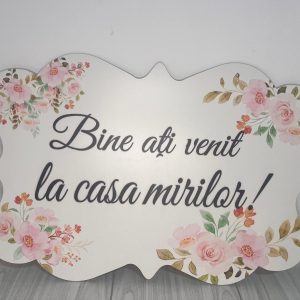 Pancarta Casa mirilor