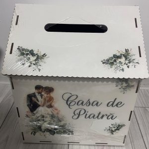 Casuta de dar green&white