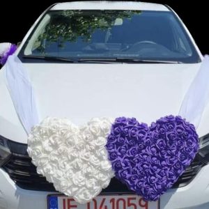 Aranjament auto Love purple