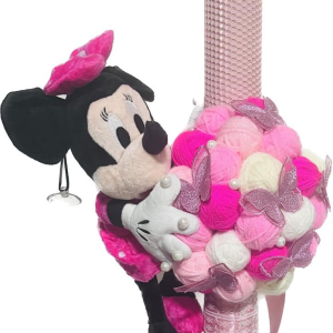 Lumânare Botez din Ceară Naturală cu Gheme – Eleganță Fără Fum | Evenimente De Lux