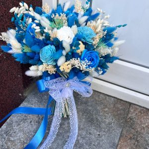 Buchet blu steel
